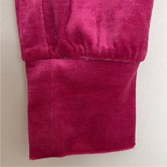NWT Generation Love Ivy Velour Joggers in Hot Pink Size S - Picture 10 of 12